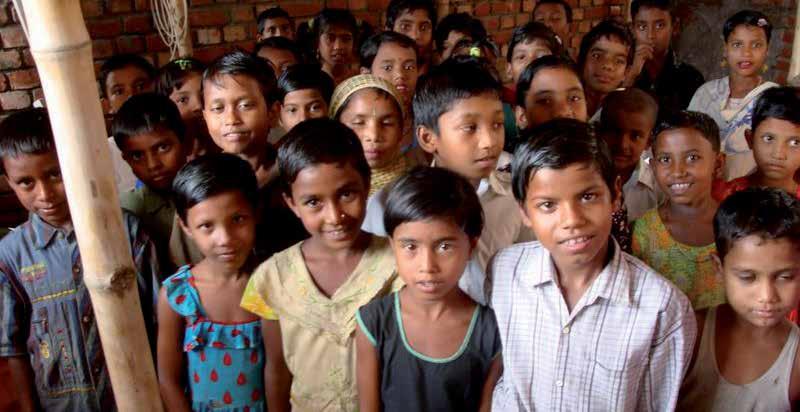 Spenden statt Geschenke: Eine Idee macht Schule in Bangladesch Die Begum Doulatunnesa Anandalok Dorfschule in Uttar Gidari Das mehrjährige Schulprojekt in Bangladesch der cbs Corporate Business