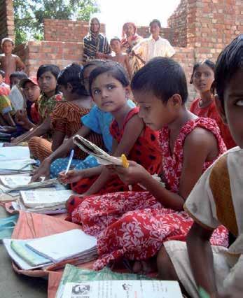 Eine Idee macht Schule in Bangladesch Ziel des sozialen Projekts war der Aufbau einer staatlich anerkannten Grund- und Vorschule.