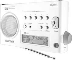 381Q401-A FM RDS/DAB digital radio Operating