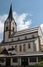 Maria Hollenstein ist eine beliebte Hochzeitskirche und kann täglich besucht werden.