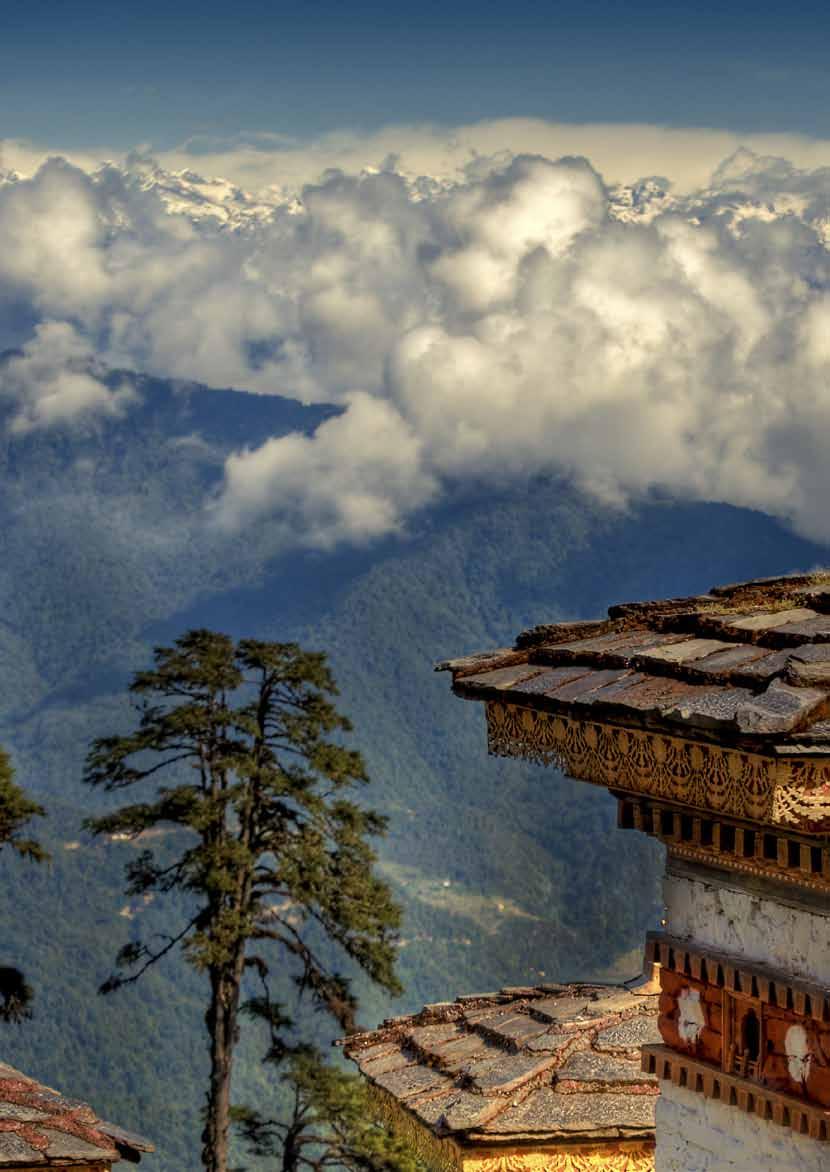 vorabinformation Informationen zur reise 16 Tage Kultur und Trekking Das kleine Königreich Bhutan liegt an den Südhängen des östlichen Himalayas zwischen Indien und Tibet und gilt als eines der