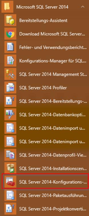 Protokoll für "SQL2014"oder