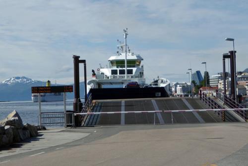 Nächste Ferry Molde to Vestnes 418 Tritte müssen wir schweisstreibend zum