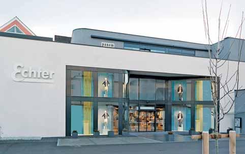 Teil einer gesunden Einzelhandelsstruktur Modehaus Echter in Weilheim SCHWANKUNGEN AUFFANGEN Foto: Echter Klaus Koller und sein Team helfen mittelständischen Firmenkunden flexibel auf Schwankungen in
