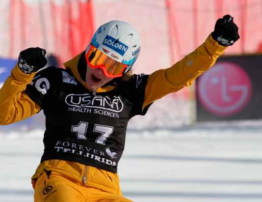 GENIALE RENNEN FÜR AMELIE KOBER Gleich zwei Plätze auf dem Podest für Snowboard-Star Amelie Kober!