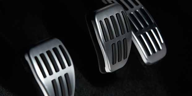 Der neue Renault MÉGANE Grandtour Zubehör Aluminium-Sportpedale Betonen die sportliche Optik des Innenraums