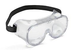 Auch Brillenträgern wird durch das grosszügige Design ermöglicht diese Schutz-Brille problemlos zu tragen. Art. Nr. 92.