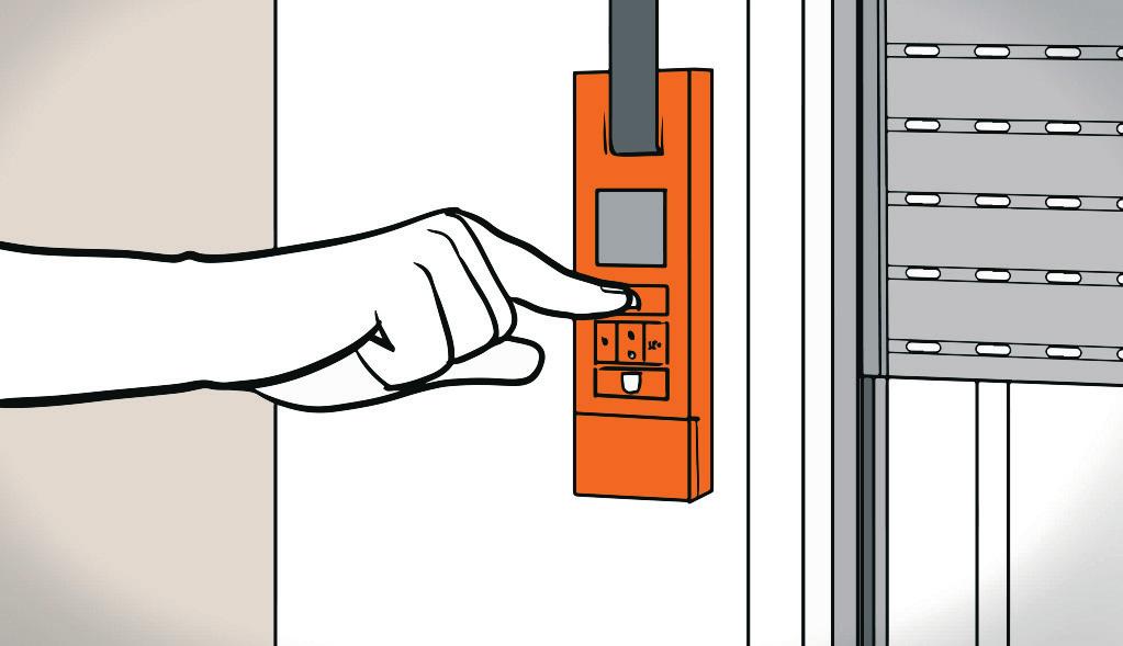 5 Schritt 7 Elektrischen Gurtwickler programmieren Nach dem Einbauen müssen Sie Ihren elektrischen Gurtwickler so einstellen, dass die Senk- und Hebefunktion jeweils endet, wenn Ihr Rollladen