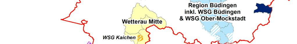 Die Region Wetterau Nord sowie die WSG Grävenwiesbach und Pohl-Göns sind deshalb in dieser Empfehlung noch nicht berücksichtigt (!