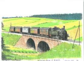 Eisenbahn bezeichnet. Die Herzogliche Sachsen-Coburg und Gothaische Regierung genehmigte am 21.August 1875 den Bau und Betrieb der normalspurigen Stichbahn von Fröttstädt bis Friedrichroda.