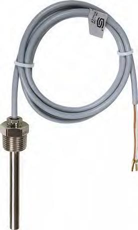 Einschraubtemperaturfühler ETF-K PVC-10m Einschraubfühler Temperaturfühler Kabel