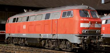 Diesellokomotive BR 218 der DB AG 188,5 72750 159,00 72751 229,00 78751 229,00 M.