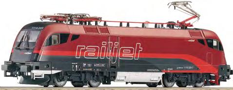 Elektrolokomotive Rh 1116 Railjet der ÖBB 221 72456 234,00 72457 304,00 78457 304,00 Vorbild ist eine Elektrolokomotive Rh 1116 Railjet der Österreichischen Bundesbahnen.