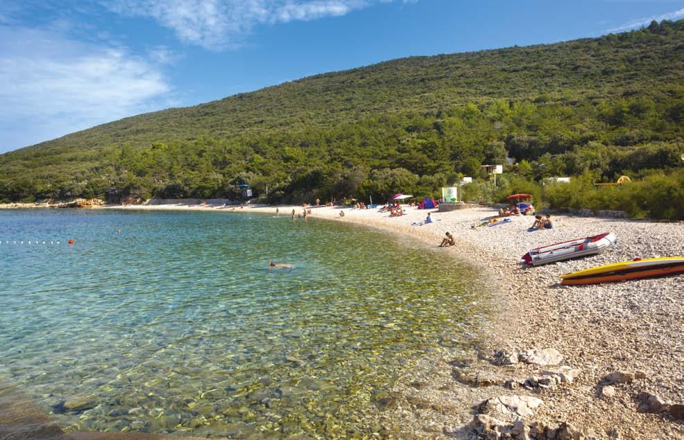 Campingplatz Slatina Insel Cres Kroatien Der perfekte Ort für einen Familienurlaub