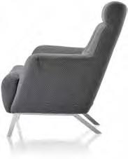 - 0657 2024 99 03 XXL Sofa FLYNN 3,5-Sitzer (Breite 265 cm) wie abgebildet in Kombination Leder Cuba und Stoff