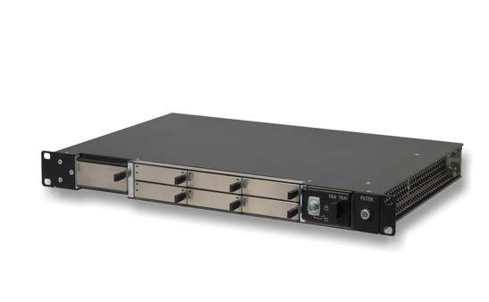 12908007 12908005 MicroTCA System, 1 HE für 6 Single Mid-Size AMC-Module;