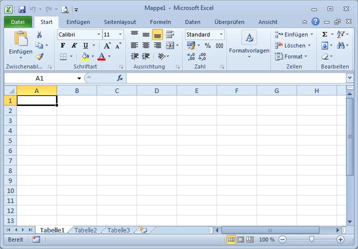 Basic Computer Skills Microsoft Excel 2010 Excel Kapitel 1 Grundlagen Lektion 1 Benutzeroberfläche Elemente der Benutzeroberfläche Sie öffnen Microsoft Office Excel 2010 zum ersten Mal.