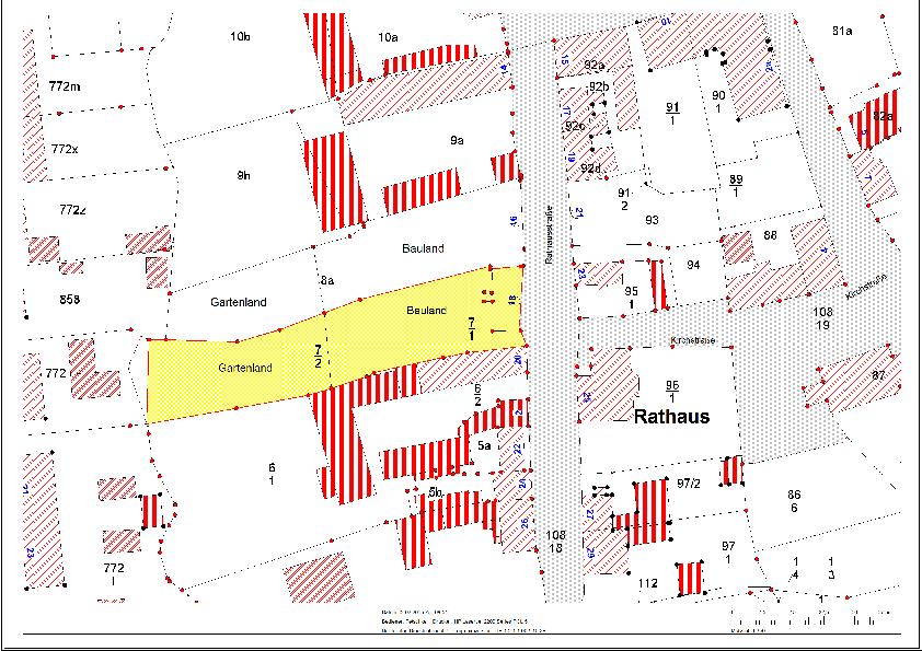 Öffentliche Ausschreibung Rathausstraße 18 Grundstück steht zum Verkauf Die Stadt Regis-Breitingen schreibt gemäß Verwaltungsvorschrift über die Veräußerung kommunaler Grundstücke (VwV kommunale