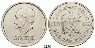 , vz+ 55,- 2140 3 Reichsmark 1930, D. Rheinlandräumung. J.345. f.