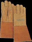 Arbeitsschutz Schweißer-Handschuhe WIG-Softouch-Schweinsleder-Handschuhe Stulpe