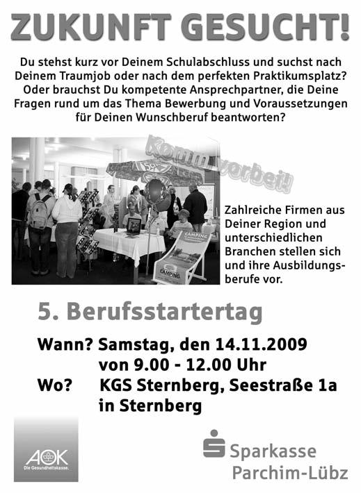 Sternberger Seenlandschaft 6 Nr. 09/2009 Die nächste Gemeindevertretersitzung der Gemeinde Dabel findet am 01.10.2009 um 19.00 Uhr in der Feuerwehr Dabel statt.