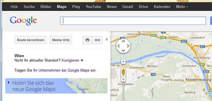 Google Maps Google Maps ist ein 2005 gestarteter Dienst von Google, der es ermöglicht Orte, Hotels und andere Objekte zu suchen, um deren Position dann auf einer Karte oder auf einem Bild der