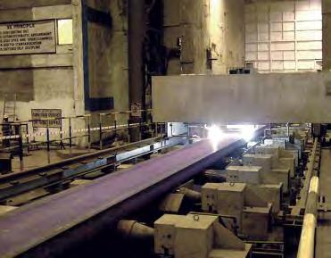 Inbetriebnahme Bei der Bhushan Steel Ltd. hat SMS Siemag am Standort Angul in der indischen Provinz Orissa eine Einstrang-Brammengießanlage in Betrieb genommen. Die Stranggießanlage erzeugt 1.