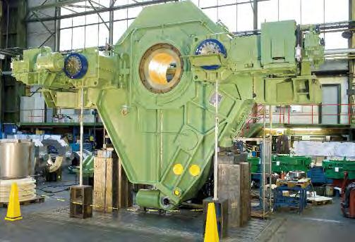 STAHLWERKE Flachprodukte Drehmomentkapazität von 7.500 knm Konverter-Kippantrieb für ArcelorMittal, Belgien Drehmomentkapazität von 3.
