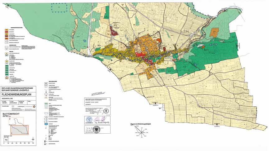Funktionen für bestimmte Teile des Gemeindegebiets und kann Aussagen für das Zentrum treffen Flächenwidmungsplan für geordnete