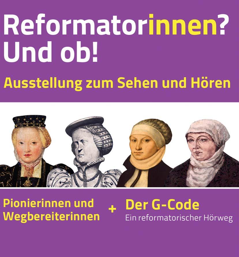 Alle kennen Martin Luther und Philip Melanchthon. Aber was ist mit Katharina von Bora, Elisabeth von Hessen-Rochlitz, Katharina Zell und Barbara von Wertheim?