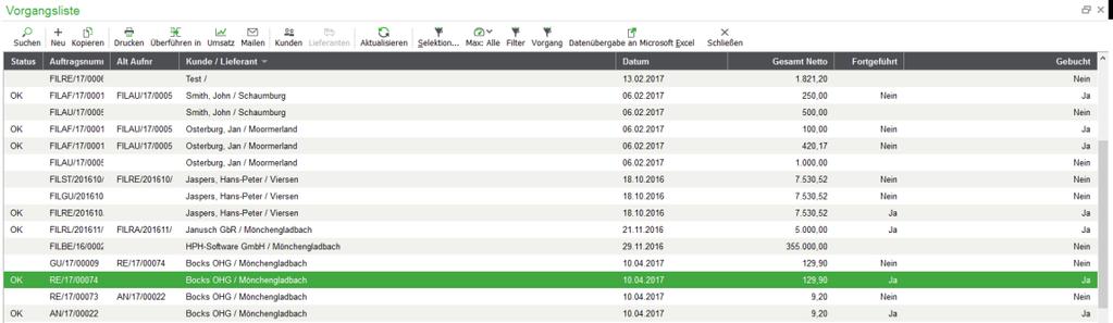 Ein anderer und meist gängigerer Weg, die Verwaltung zu öffnen ist direkt aus dem Druckdialog bzw.