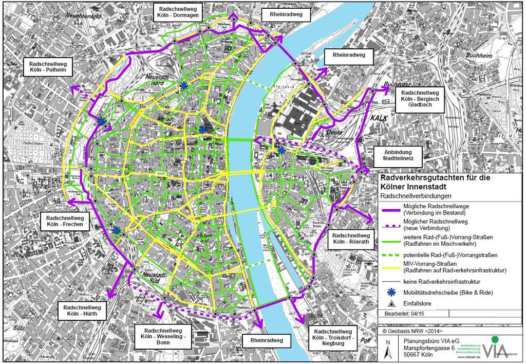 Die Grundidee: Rahmenplan für die gesamte Innenstadt Richtschnur für eine kurz-
