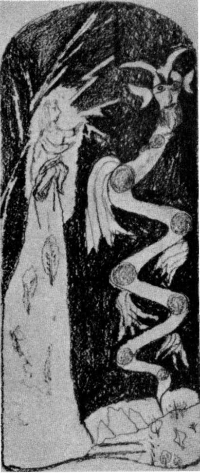16. Crtež Rudolfa Steinera koji prikazuje