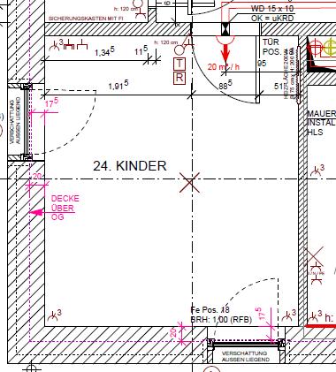 CORISO W07 Decke 20cm Deckenrandziegel 0,8/8