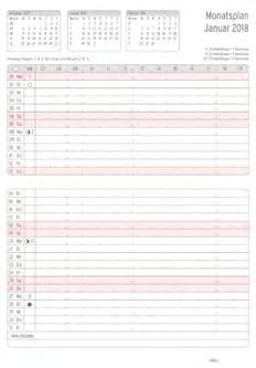 Kalendarien A4 / A5 / Midi / Mini 4) Wochenplan Midi (1 Woche/1