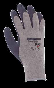 Universalhandschuhe Latexbeschichtung >> 99 2208 Baumwoll-/Polyester- Strickhandschuhe PowerGrab 2230 Baumwoll-/Polyester- Strickhandschuhe PowerGrab Plus mit Latex beschichtung auf den