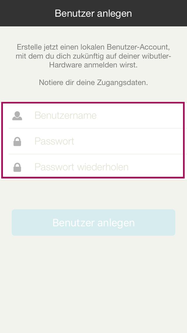 Schritt 2.2: Benutzer anlegen und Netzwerkkabel entfernen Lege für den Admin einen Benutzernamen und ein Passwort an. Die Einrichtung ist abgeschlossen.