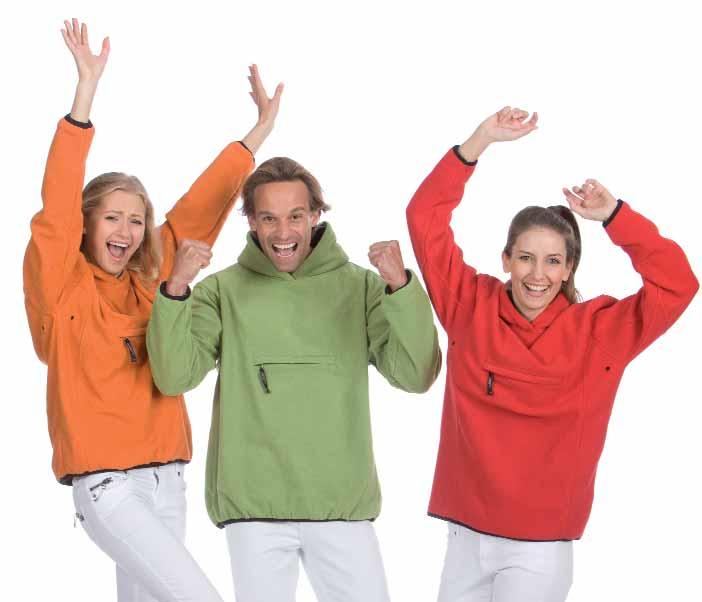 JN 146 Girly Microfleece Jacket Hooded Trendige Kapuzenjacke für Damen aus