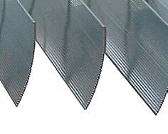 RETROFlex V Vorteile Optische Funktion in der Fassade - Blendschutz - Hitzeschutz kontinuierlich in einer einzigen Lamelle Bevorzugter Einsatz von RETROFlex V N Detail Detail - geeignet