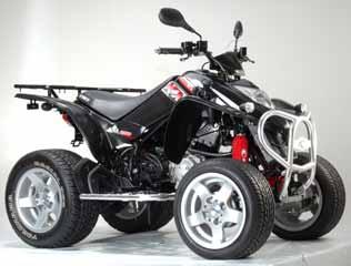 KXR 250 sports Radsatz mit Alufelgen KXR 250 Sports Rammschutzbügel vorne MV1491