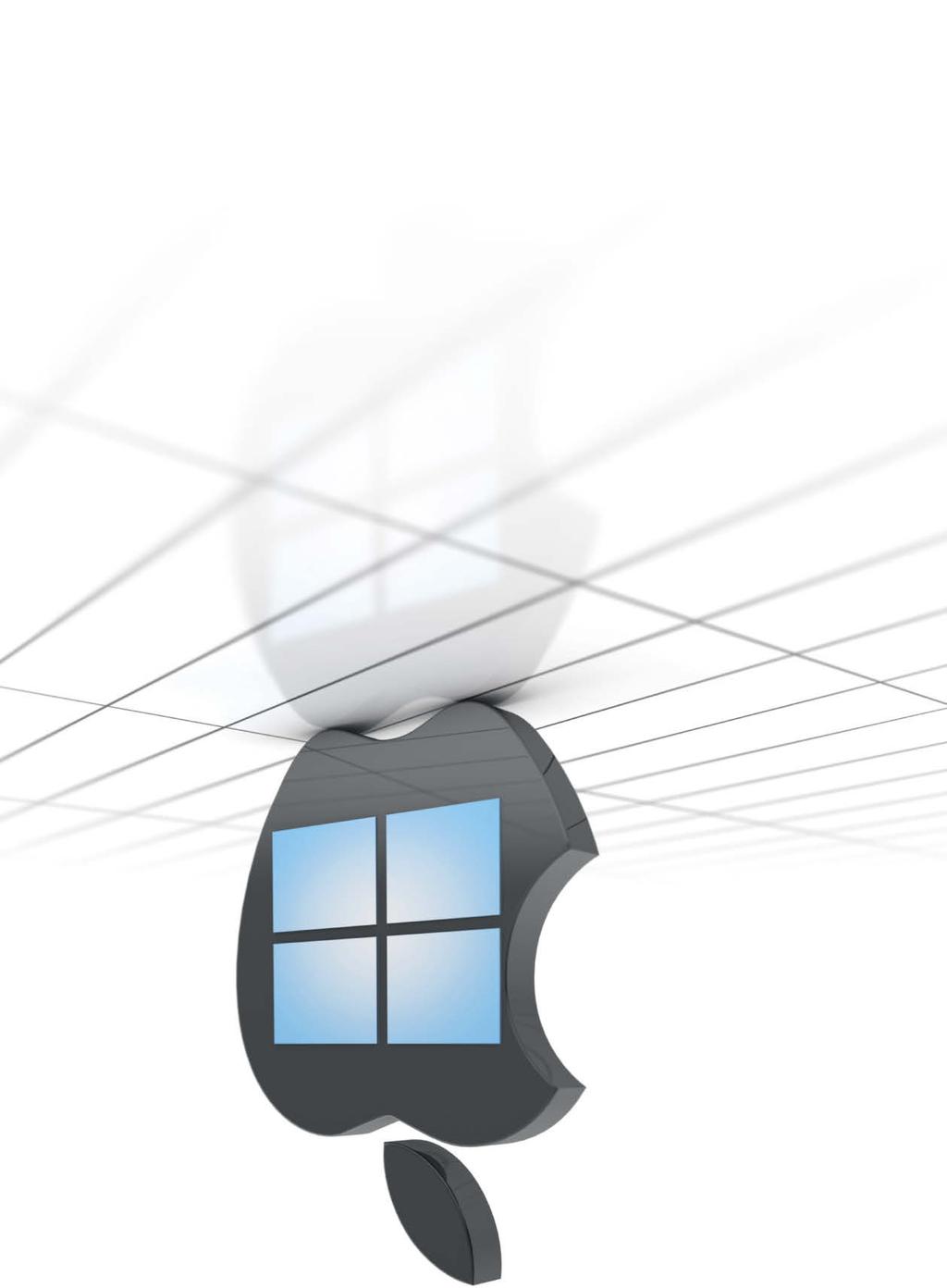 Dennis Schirrmacher Windows 10 auf dem Mac nutzen Seit Apple in seinen Computern x86- Hardware verbaut, fühlt sich Windows auch auf Macs wohl.