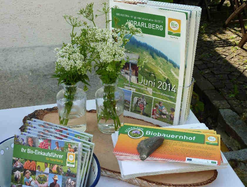 Vorarlberg BIO AUSTRIA Vorarlberg organisiert bis zu 40 Veranstaltungen im Jahr Veranstaltungen für Produzenten