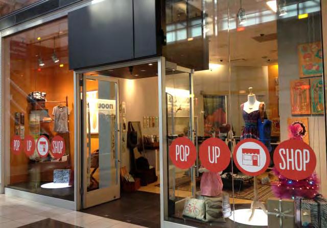 Pop-Up Shop 1 Tag bis 3 Monate Niedrigerer Preis z.