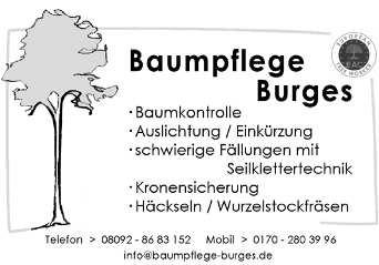 Telefon: 08067/370 Fax: 08067/370 e-mail: toniniggl@t-online.de Fortsetzung von Seite 6 Flächennutzungsplan der Gemeinde Aßling Dem Gemeinderat wurde mitgeteilt, dass der am 15.04.
