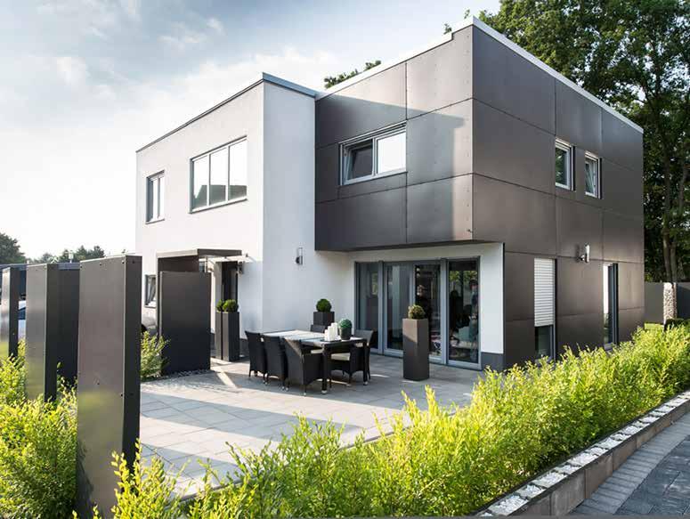 Individuell geplant, selbst gebaut im Bauhausstil Aus einer spontanen Eingebung heraus baute sich ein junges Paar in der Nähe von Bonn sein Traumhaus.