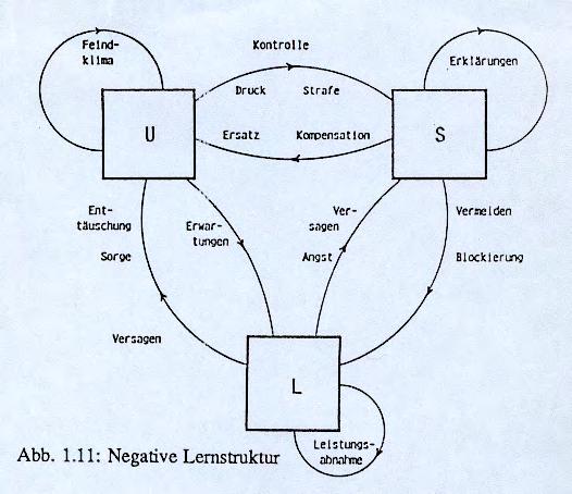 Negative Lernstruktur (Betz & Breuninger)