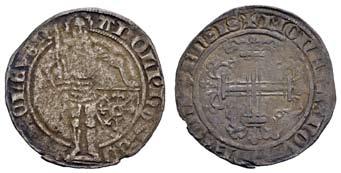 1609-1624, Schilling, ohne Jahr, : bekrönter Doppeladler, getönt, 4,57 g,, Noss 364 ff.