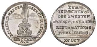 der Große, 1740-1786, 1/6 Taler, 1764, C - Kleve, irisierende Tönung,