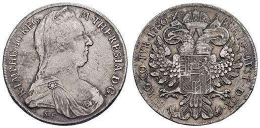 : gekrönter und nimbierter Doppeladler mit aufgelegtem Wappen, 27,86 g,, Dav. vergl.