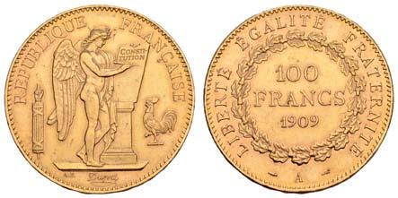 Republik 1848-1852, 5 FF, 1849, Paris, 24,88 g,, Dav.